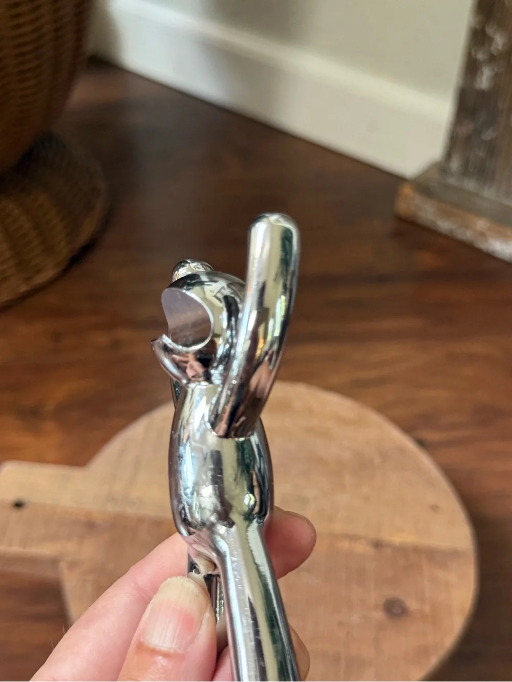 Umbra Buddy Chrome Bottle Opener Heavy Metal Figure Barware